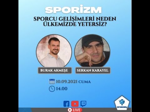 Sporizm Programımızda Serkan Karayel ile Sporcu Gelişimleri neden yetersiz konusunda sohbet ediyoruz