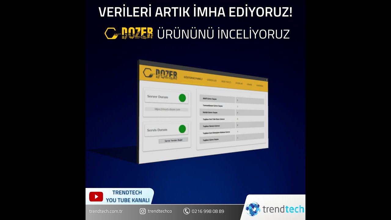 C-Dozer Veri İmha Yazılımı İncelemesi