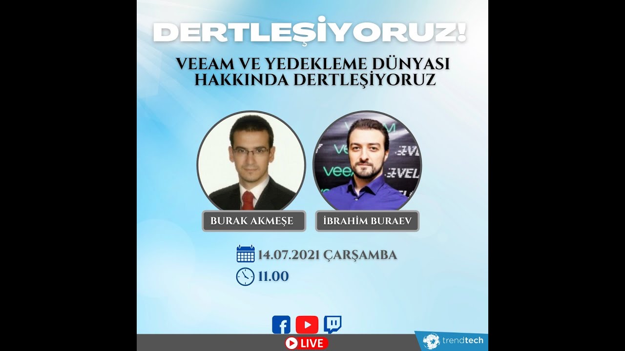 Veeam ile Yedekleme Hakkında 
